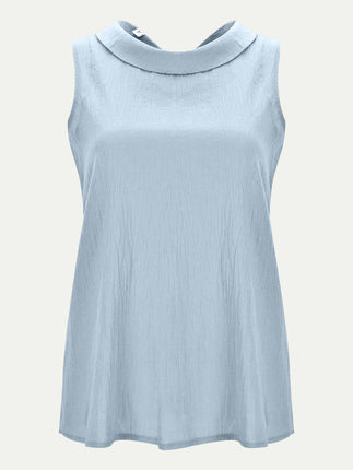 Full Size Round Neck Sleeveless Top