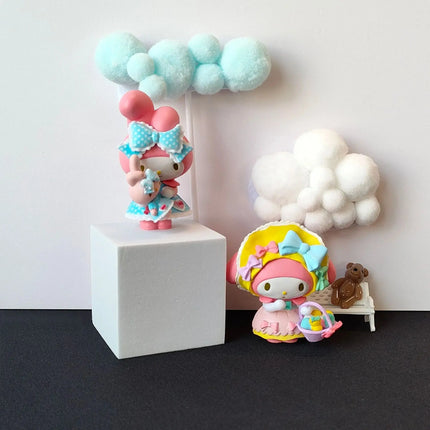 My Melody Anime Figure Sanrio Kawaii Toys Cartoon Collection Japanese Kawaii Cute Gifts Decoration Christmas Gifts for Children - Vickie Lynn's