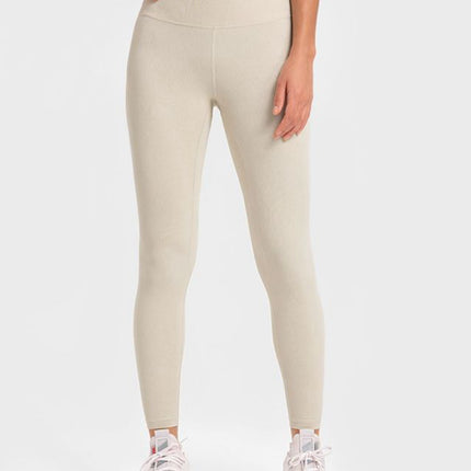 Millennia Highly Stretchy Wide Waistband Yoga Leggings