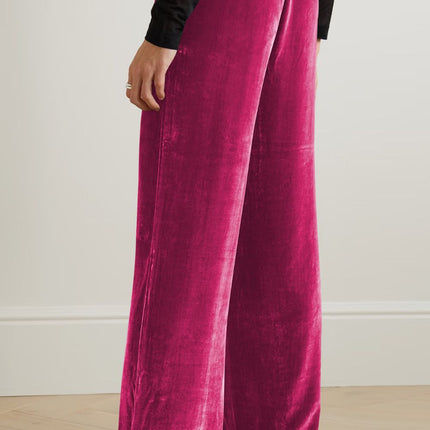 Double Take Loose Fit High Waist Long Pants with Pockets