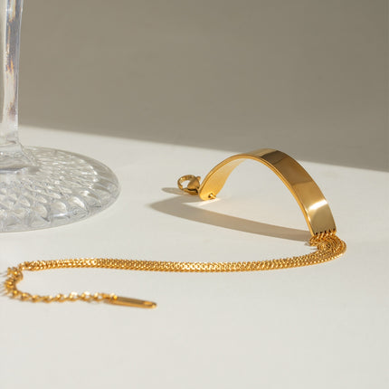 18K Gold-Plated Stainless Steel Bracelet