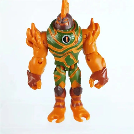 Genuine Ben Tennyson 10 Anime Figure Doll Monster Figure Toys Ben10 Omnitrix Table Ornaments Gifts for Children