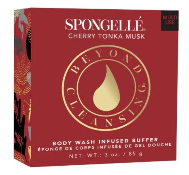 Spongellé Boxed Flower in Cherry Tonka Musk