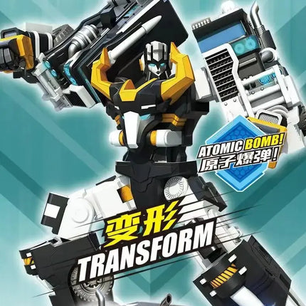 2023 TOBOT Brother Rhino Explosive Bomb Atomic Tank Man Beast Hero Roaring Whirlwind Transform Distortion Toys Kids Robot Gifts
