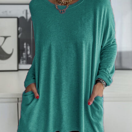 Full Size Round Neck Long Sleeve T-Shirt