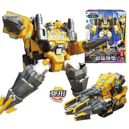 2023 TOBOT Brother Rhino Explosive Bomb Atomic Tank Man Beast Hero Roaring Whirlwind Transform Distortion Toys Kids Robot Gifts