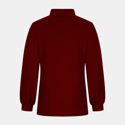 Full Size Mock Neck Long Sleeve T-Shirt
