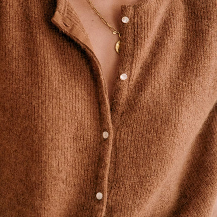 Button Down Long Sleeve Sweater