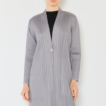 Marina West Swim Pleated Long Sleeve Cardigan