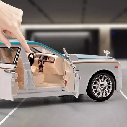 1:24 Rolls Royce Phantom Mansory Alloy Car Diecasts & Toy Vehicles Car Model Sound and light Pull back Car Toys For Kids Gifts