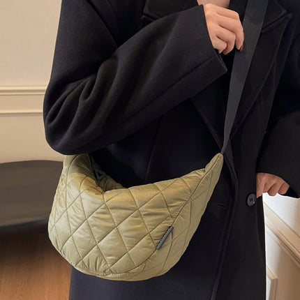 Quilted Adjustable Strap Crossbody Bag