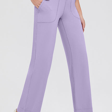 Basic Bae Full Size Drawstring High Waist Pants with Pockets