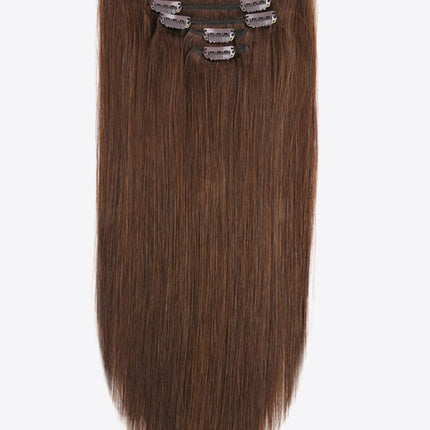 16" 110g Clip-in Hair Extensions Indian Human Hair