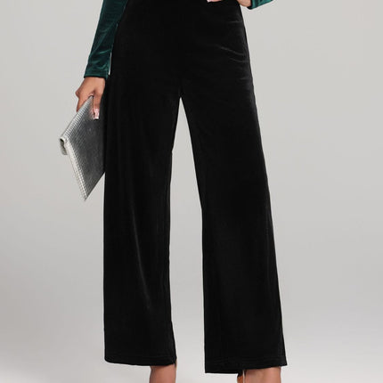 High Waist Wide Leg Pants