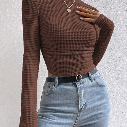 Round Neck Long Sleeve T-Shirt