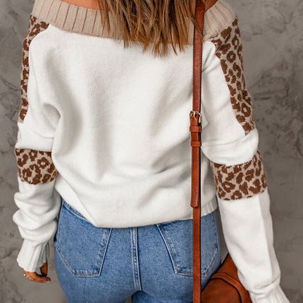 Leopard Long Sleeve Sweater