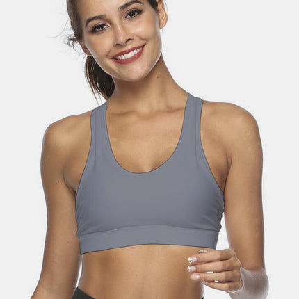 Cutout Scoop Neck Active Tank