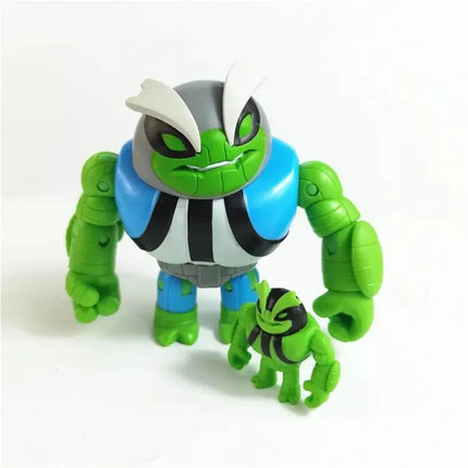Genuine Ben Tennyson 10 Anime Figure Doll Monster Figure Toys Ben10 Omnitrix Table Ornaments Gifts for Children