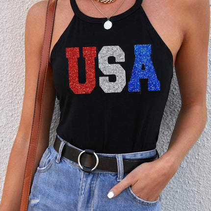 USA Grecian Neck Cami