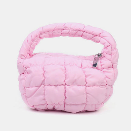 Zenana Quilted Micro Puffy Handbag