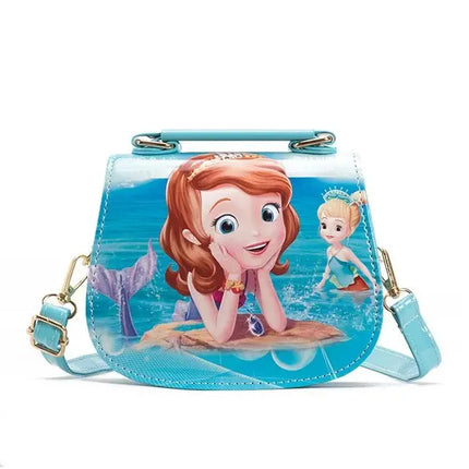 Disney Frozen 2 Elsa Anna Princess Children's Toys Shoulder Bag Girl Sofia Princess Baby Handbag Kid Fashion Shopping Bag Gi