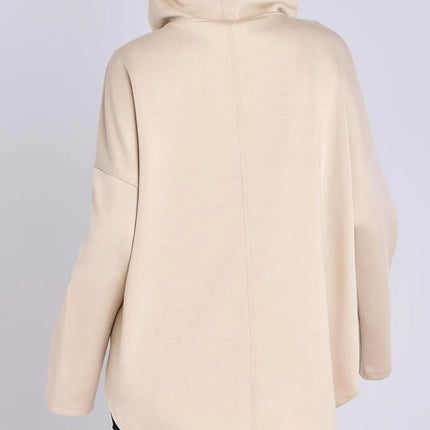 Quarter Zip Long Sleeve Hoodie