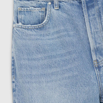 90s Classic Straight Leg Jeans Women Autumn Winter 2023 High Wasit Cotton Female Vintage Denim Pant Casual Trousers Streetwear