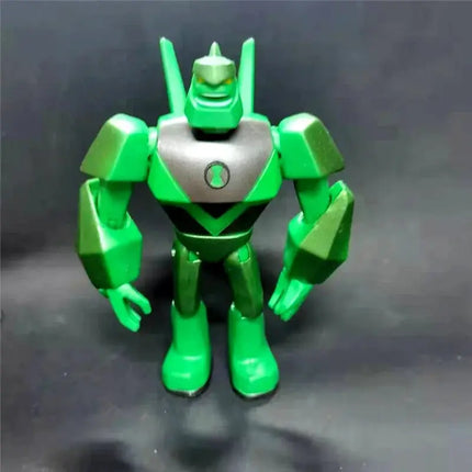 Genuine Ben Tennyson 10 Anime Figure Doll Monster Figure Toys Ben10 Omnitrix Table Ornaments Gifts for Children