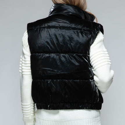 Snobbish Fine Fur Lining Quilted Vest