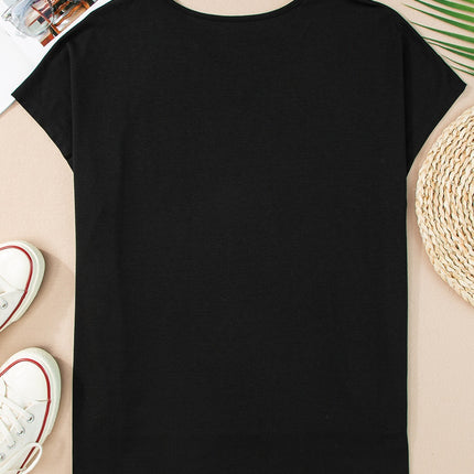 V-Neck Short Sleeve T-Shirt