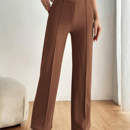 High Waist Wide Leg Pants