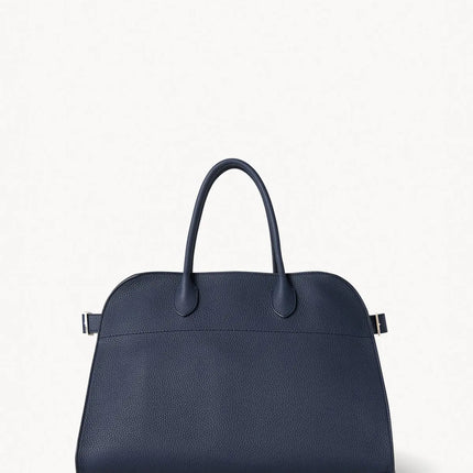 2023 Margaux15 Handbag Cowhide High-Capacity Commuter Bag the Suede Row lcu Soft