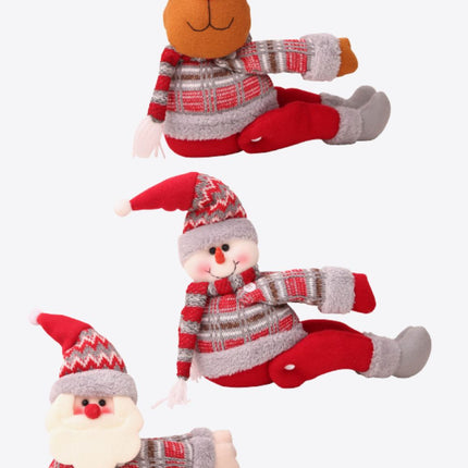 3-Pack Christmas Santa Curtain Tieback