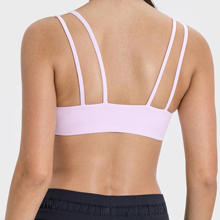 Scoop Neck Double Strap Active Cami