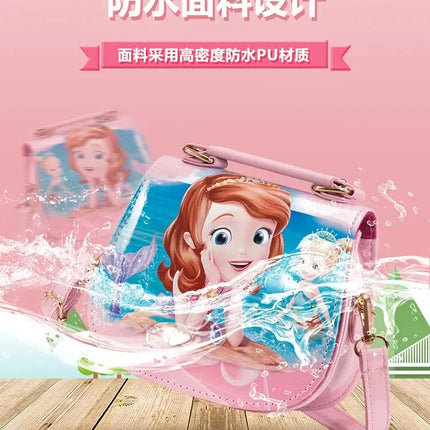 Disney Frozen 2 Elsa Anna Princess Children's Toys Shoulder Bag Girl Sofia Princess Baby Handbag Kid Fashion Shopping Bag Gi