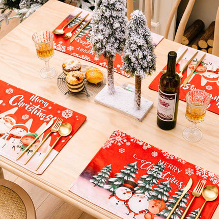 4-Pack Christmas Placemats