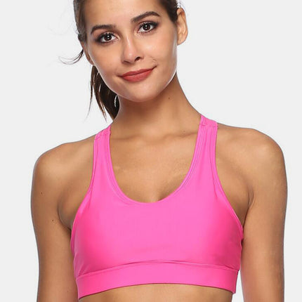 Cutout Scoop Neck Active Tank