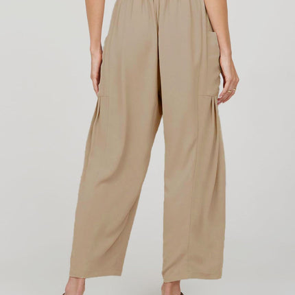 Full Size Wide Leg Pants with Pockets