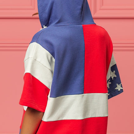 BiBi American Flag Theme Hoodie