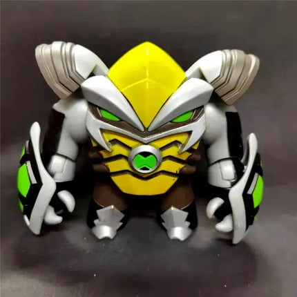 Genuine Ben Tennyson 10 Anime Figure Doll Monster Figure Toys Ben10 Omnitrix Table Ornaments Gifts for Children