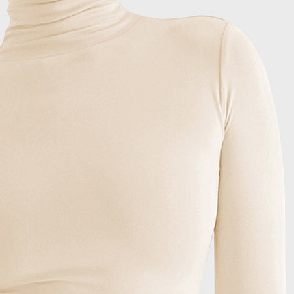 Turtleneck Long Sleeve T-Shirt