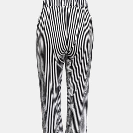 Striped Pants with Pockets