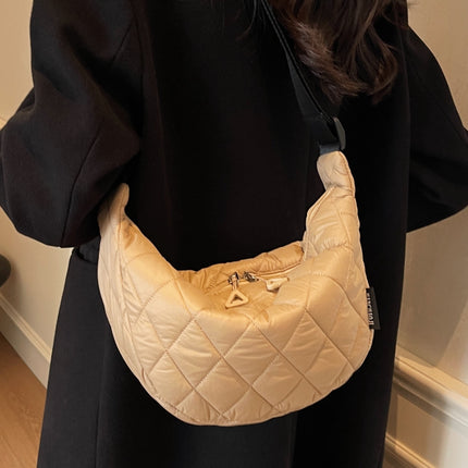 Quilted Adjustable Strap Crossbody Bag