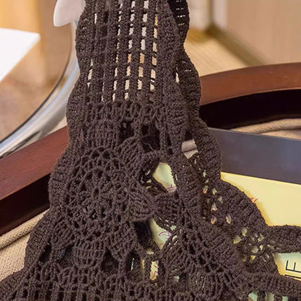 Openwork Scoop Neck Tank