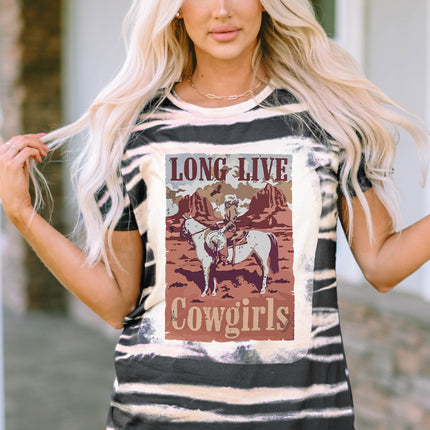 Graphic Round Neck Short Sleeve T-Shirt