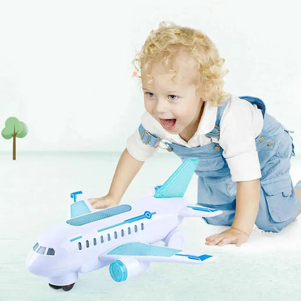 Toy Airplane Transport Plane Toys For Toddlers Simulation Air Bus Airplane Toy Universal Wheel Airplane Model Gift For Kids