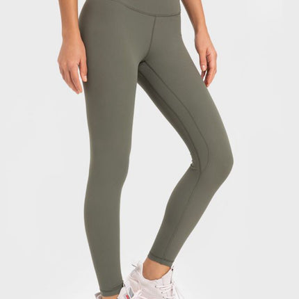 Millennia Highly Stretchy Wide Waistband Yoga Leggings