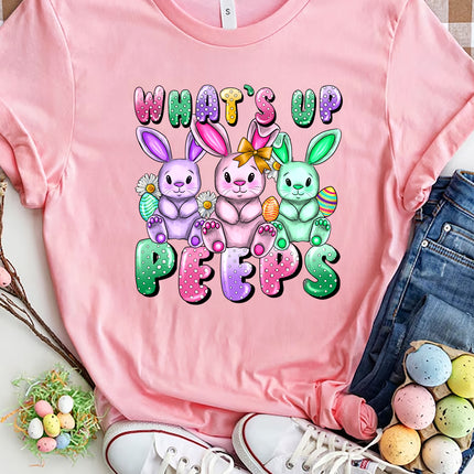 Graphic Round Neck Short Sleeve T-Shirt