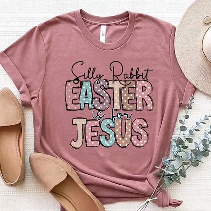 Letter Graphic Round Neck Short Sleeve T-Shirt