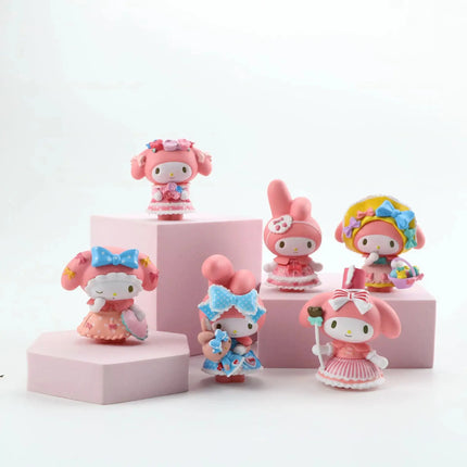 My Melody Anime Figure Sanrio Kawaii Toys Cartoon Collection Japanese Kawaii Cute Gifts Decoration Christmas Gifts for Children - Vickie Lynn's